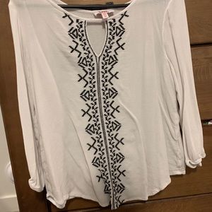 Western style blouse
